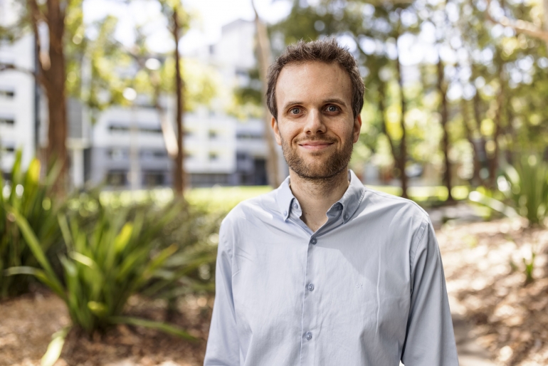 A portrait of UNSW researcher Timothy Neal