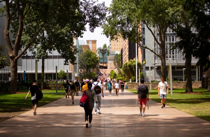 UNSW Main Campus Walkway